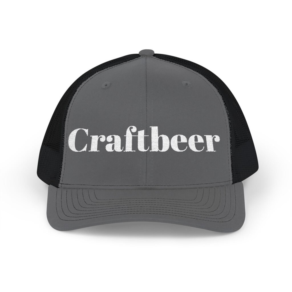 Craftbeer Snapback Trucker Cap (Embroidery) - Hat for Craft Beer Fans