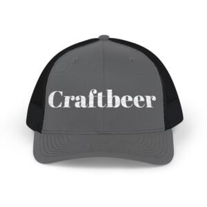 Craftbeer Snapback Trucker Cap (Embroidery) - Hat for Craft Beer Fans